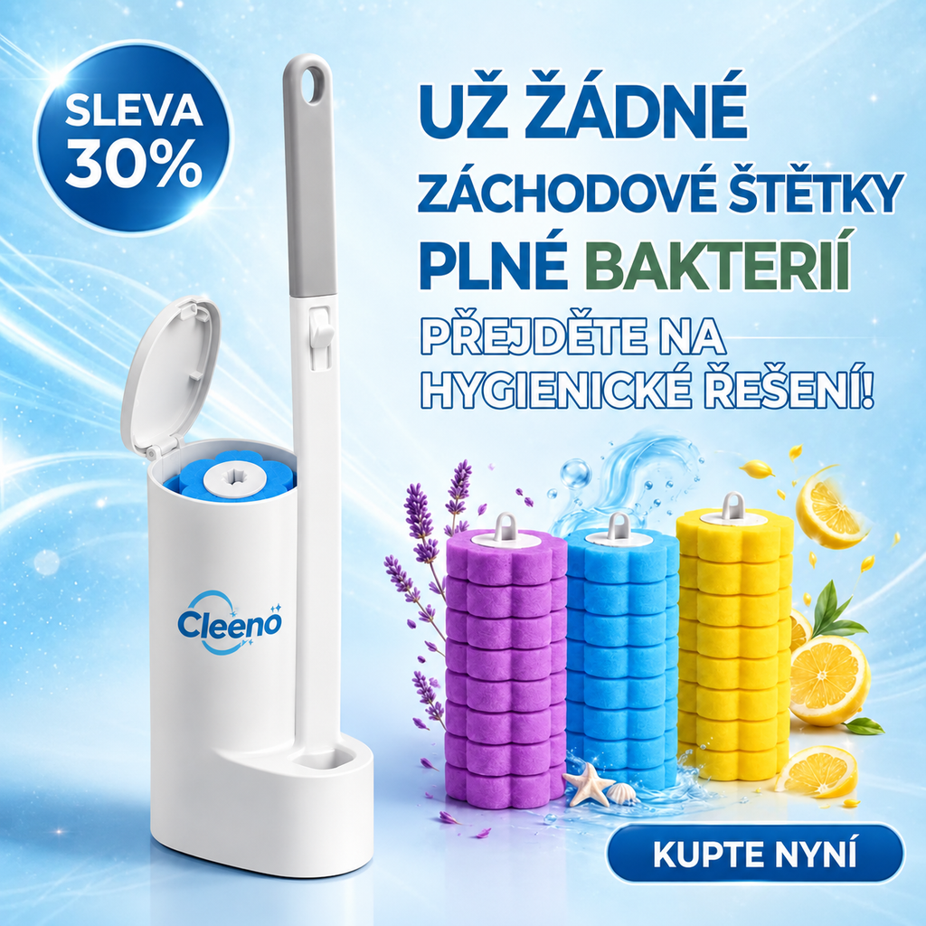 Cleeno® – Nový Způsob, Jak Čistit WC