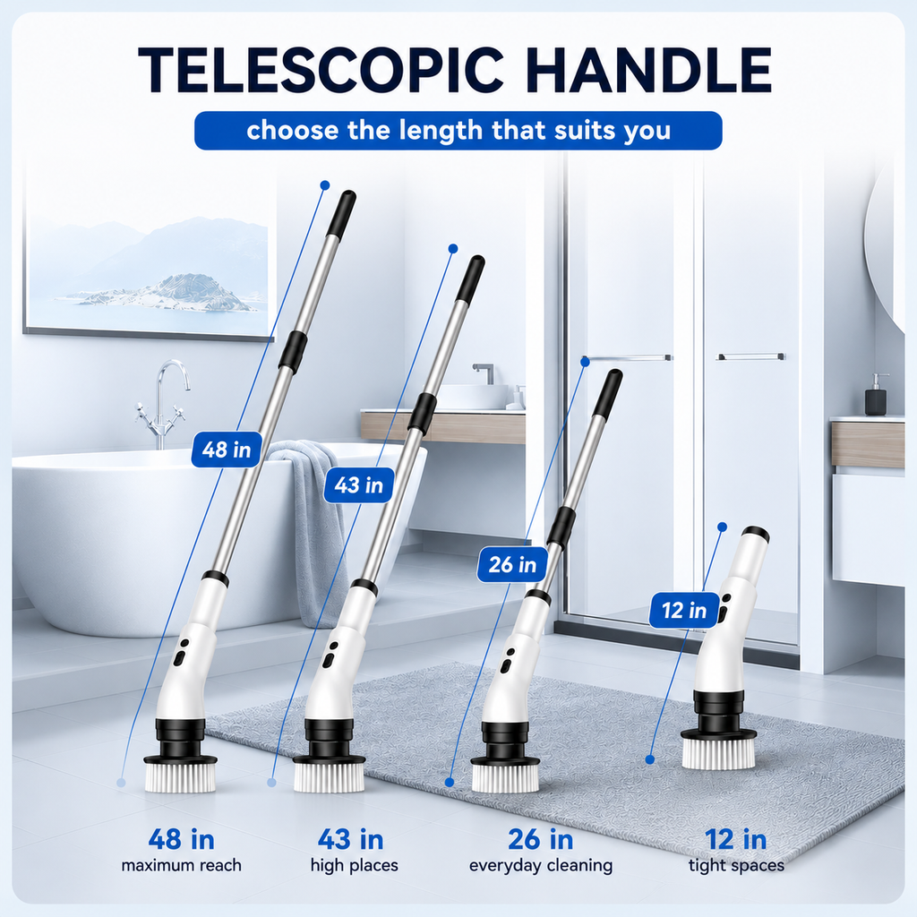 PowerSpin™ 9-in-1 Elektrický Čistič
