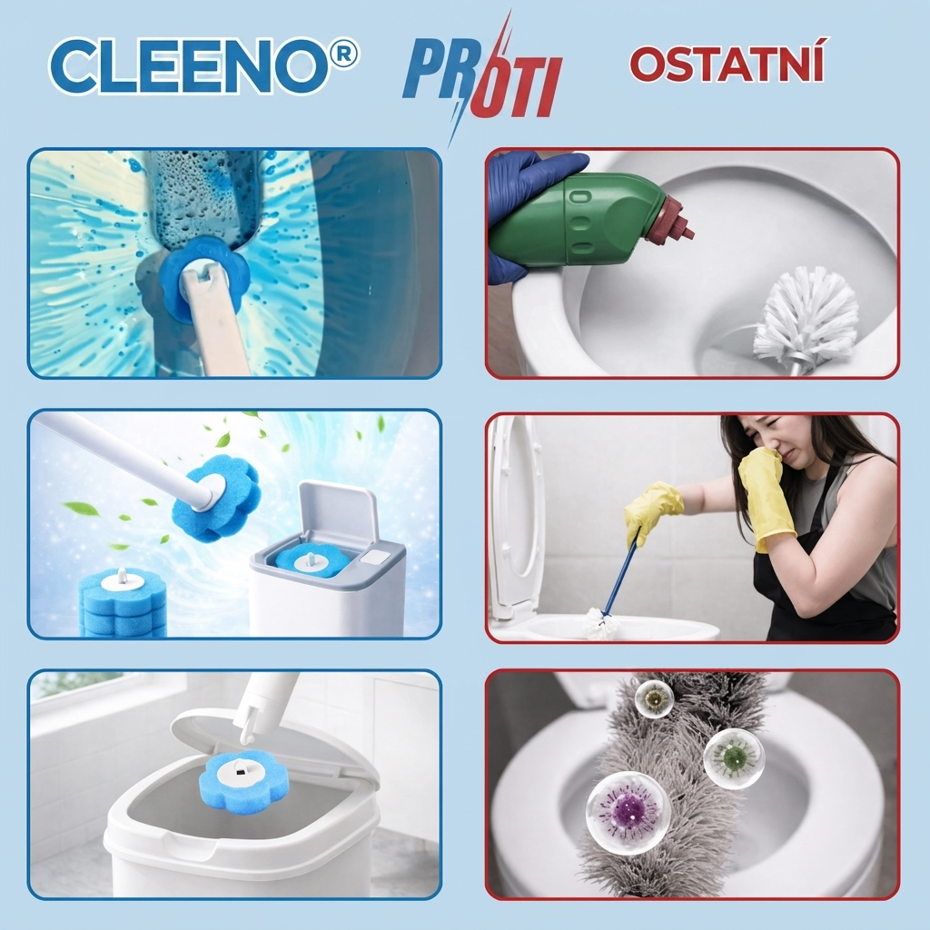 Cleeno® – Nový Způsob, Jak Čistit WC
