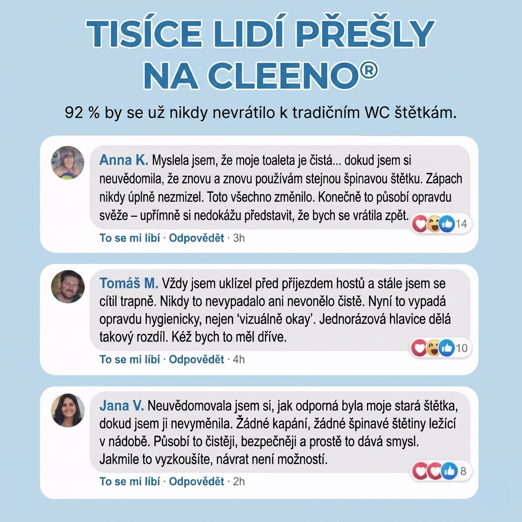 Cleeno® – Nový Způsob, Jak Čistit WC